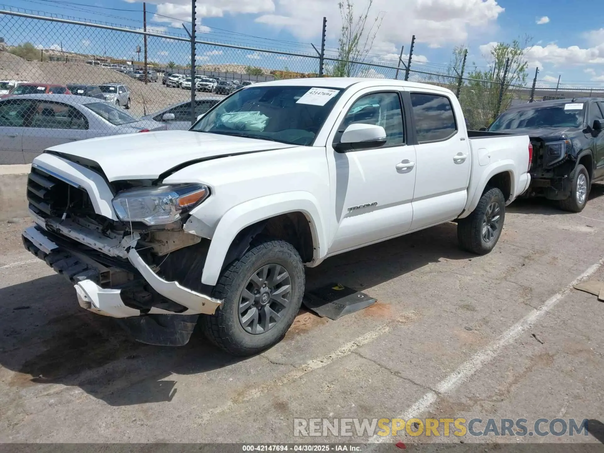 2 Photograph of a damaged car 3TMCZ5AN5PM534662 TOYOTA TACOMA 2023