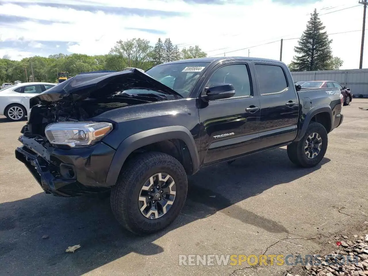 1 Photograph of a damaged car 3TMCZ5AN5PM585966 TOYOTA TACOMA 2023