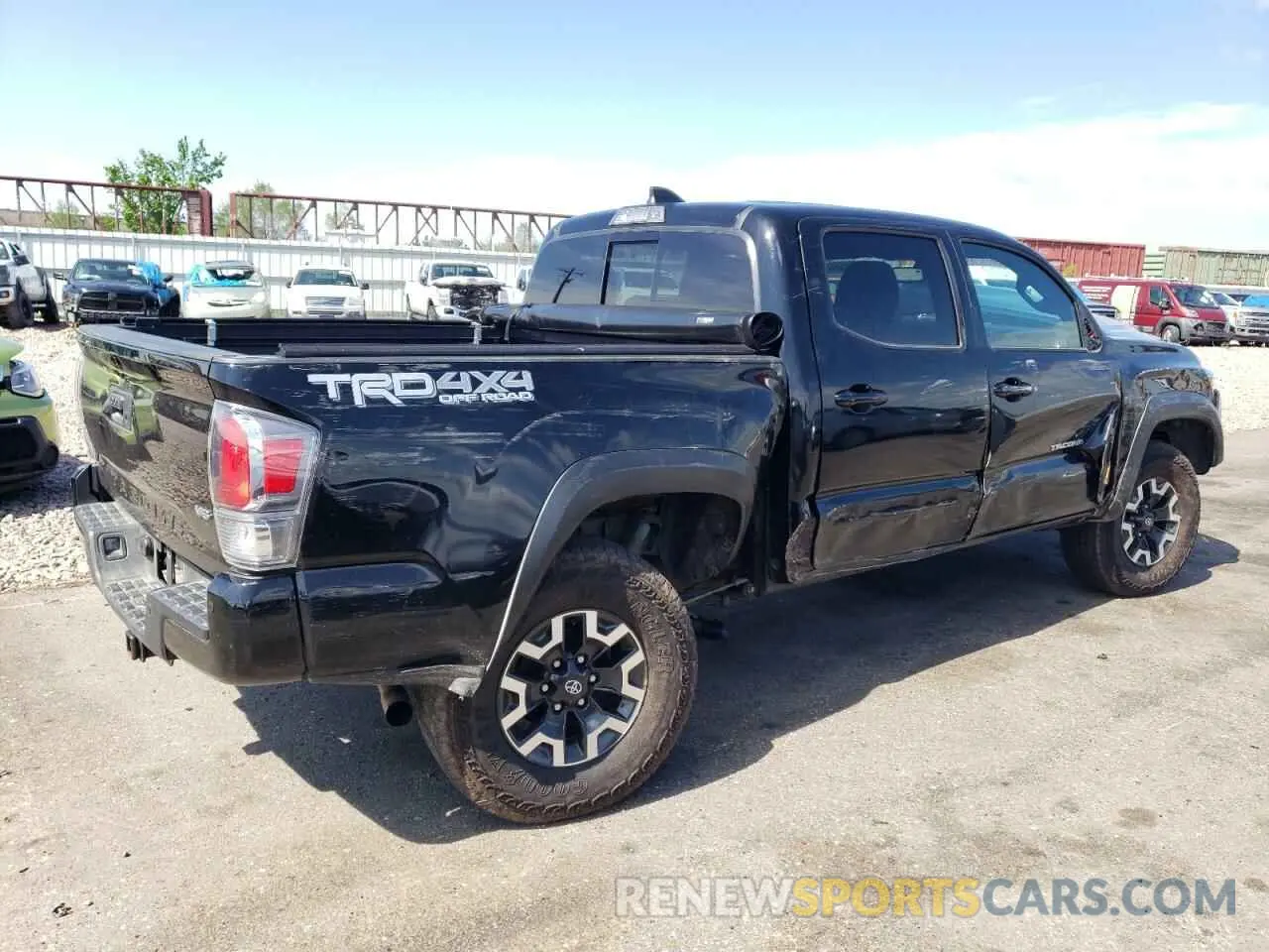 3 Photograph of a damaged car 3TMCZ5AN5PM585966 TOYOTA TACOMA 2023