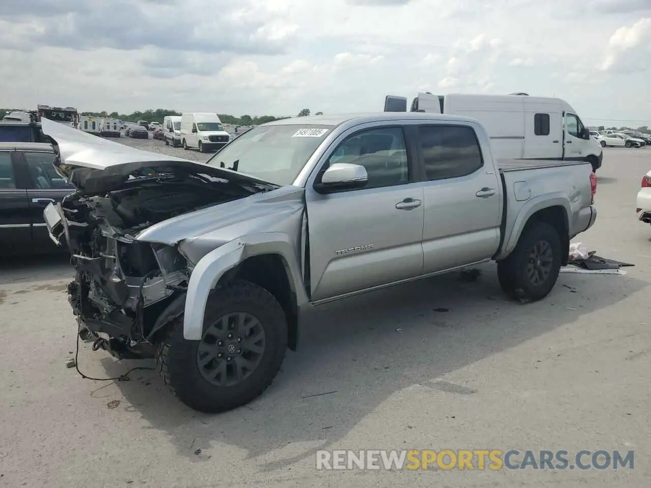1 Photograph of a damaged car 3TMCZ5AN5PM605407 TOYOTA TACOMA 2023