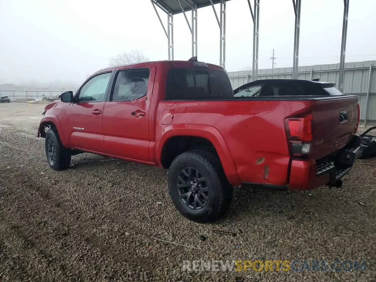 2 Photograph of a damaged car 3TMCZ5AN5PM627942 TOYOTA TACOMA 2023