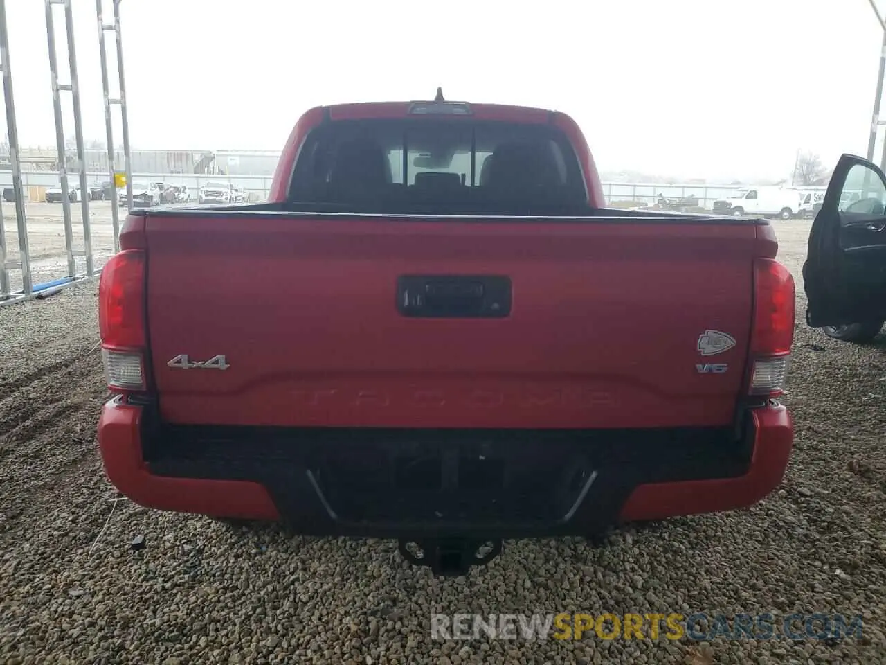 6 Photograph of a damaged car 3TMCZ5AN5PM627942 TOYOTA TACOMA 2023