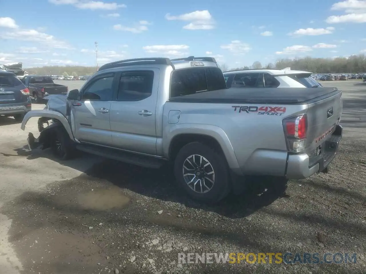 2 Photograph of a damaged car 3TMCZ5AN6PM539899 TOYOTA TACOMA 2023