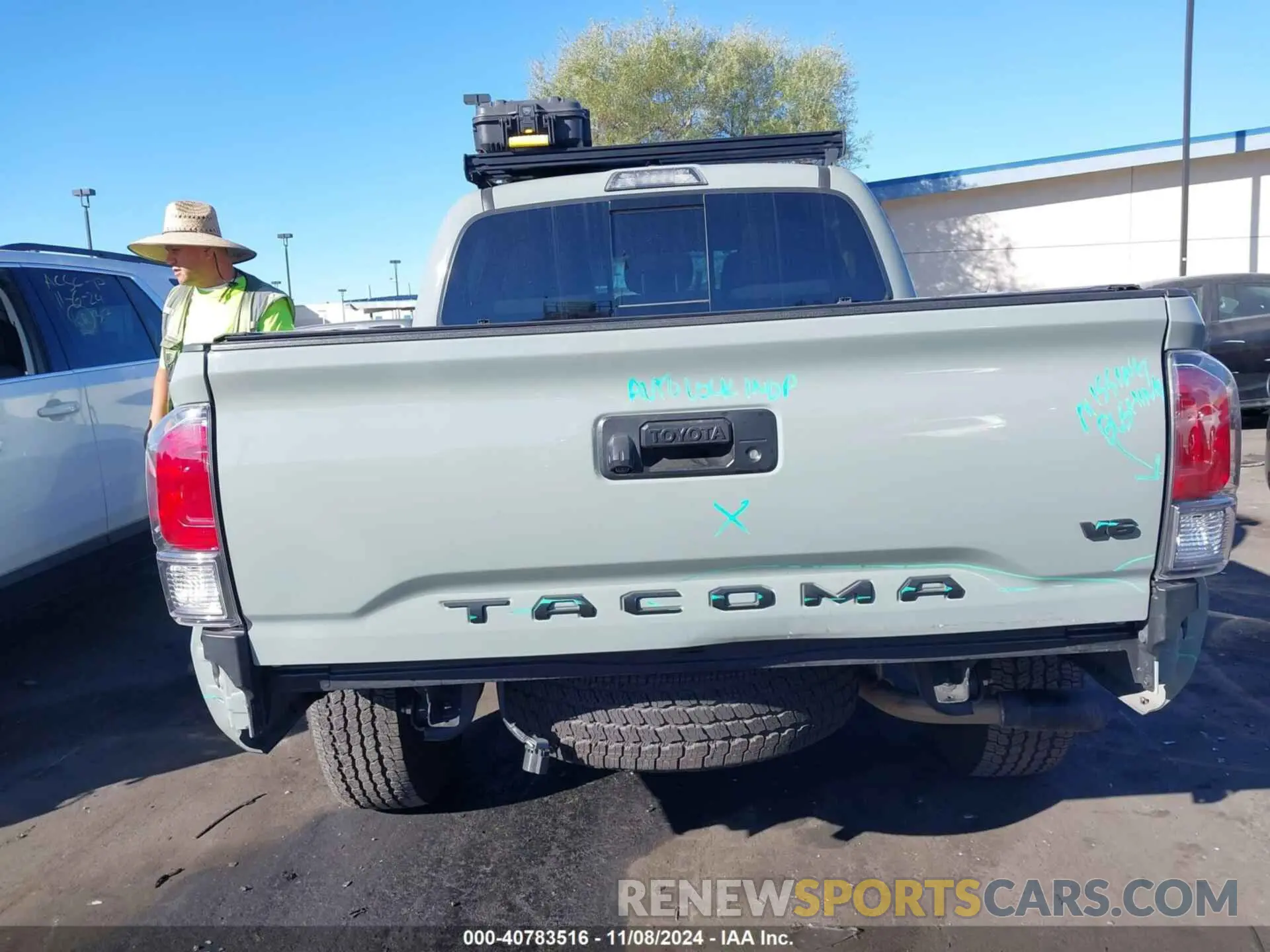 6 Photograph of a damaged car 3TMCZ5AN6PM541491 TOYOTA TACOMA 2023