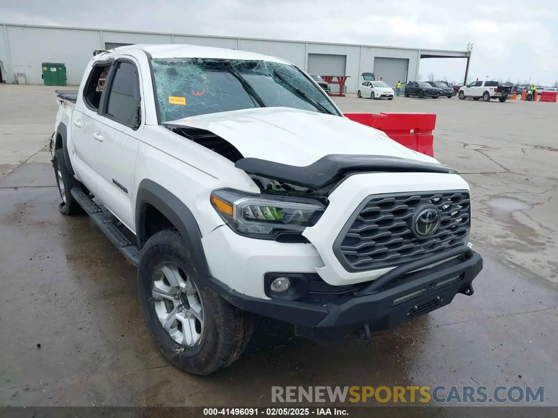 1 Photograph of a damaged car 3TMCZ5AN6PM586608 TOYOTA TACOMA 2023