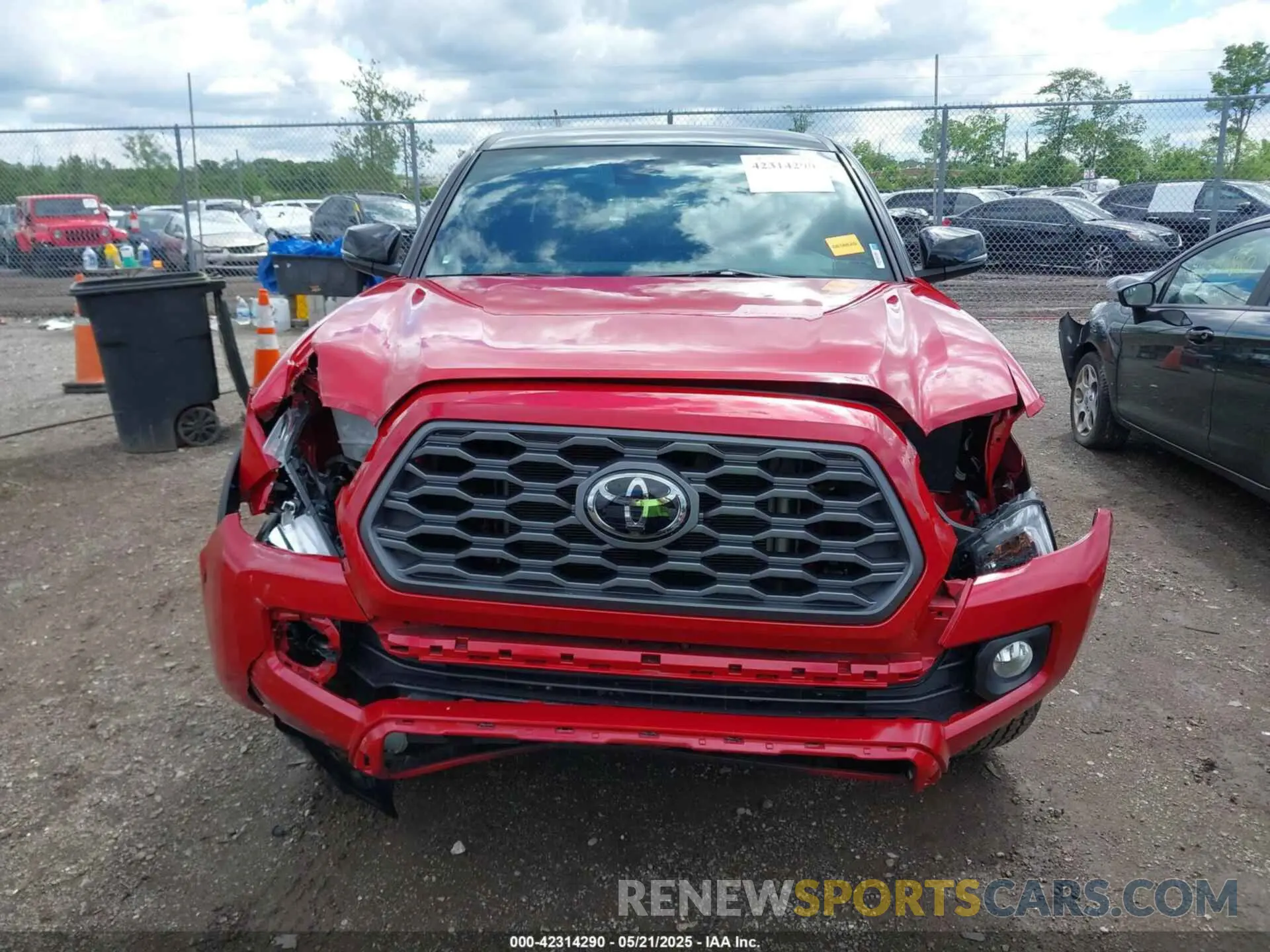 13 Photograph of a damaged car 3TMCZ5AN6PM596605 TOYOTA TACOMA 2023