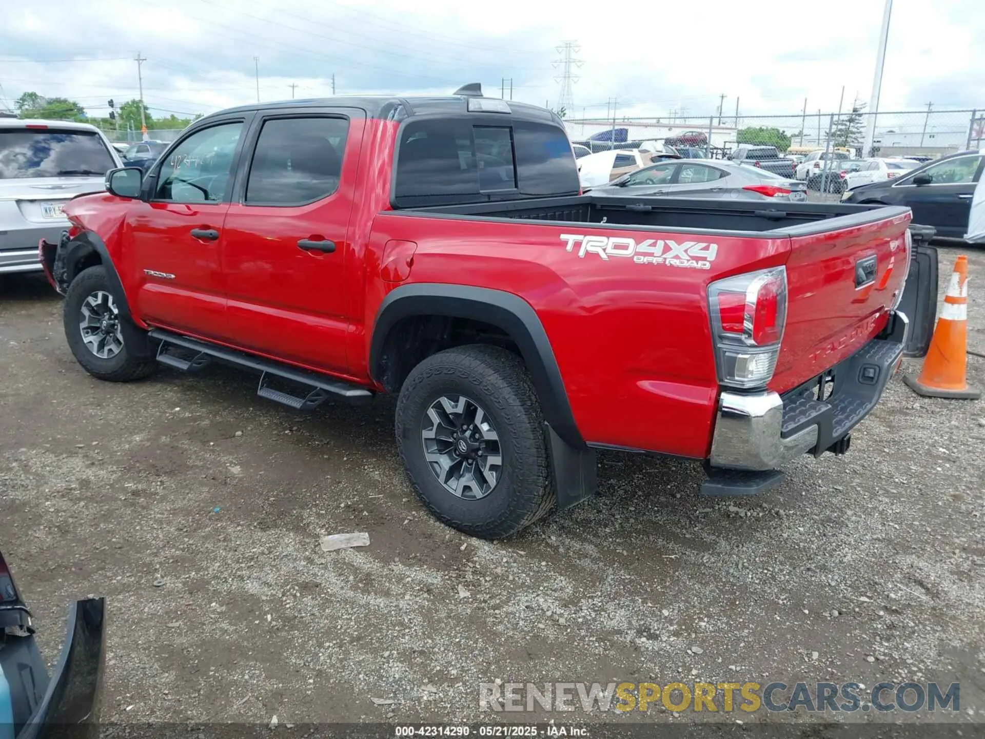 3 Photograph of a damaged car 3TMCZ5AN6PM596605 TOYOTA TACOMA 2023