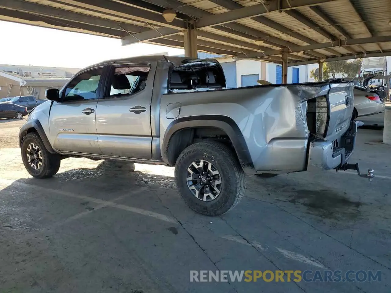 2 Photograph of a damaged car 3TMCZ5AN6PM612625 TOYOTA TACOMA 2023
