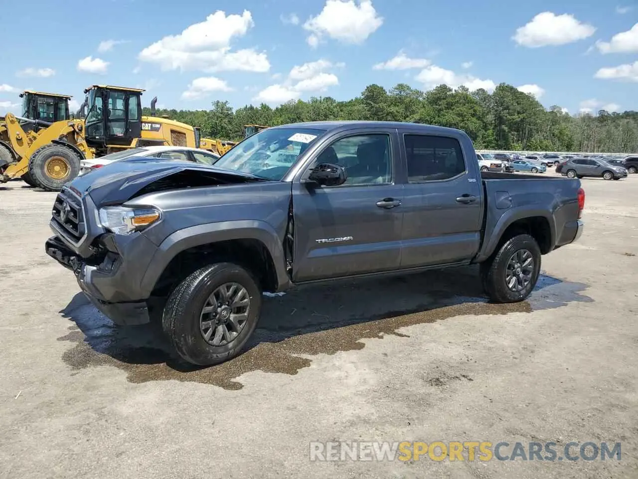 1 Photograph of a damaged car 3TMCZ5AN6PM615833 TOYOTA TACOMA 2023