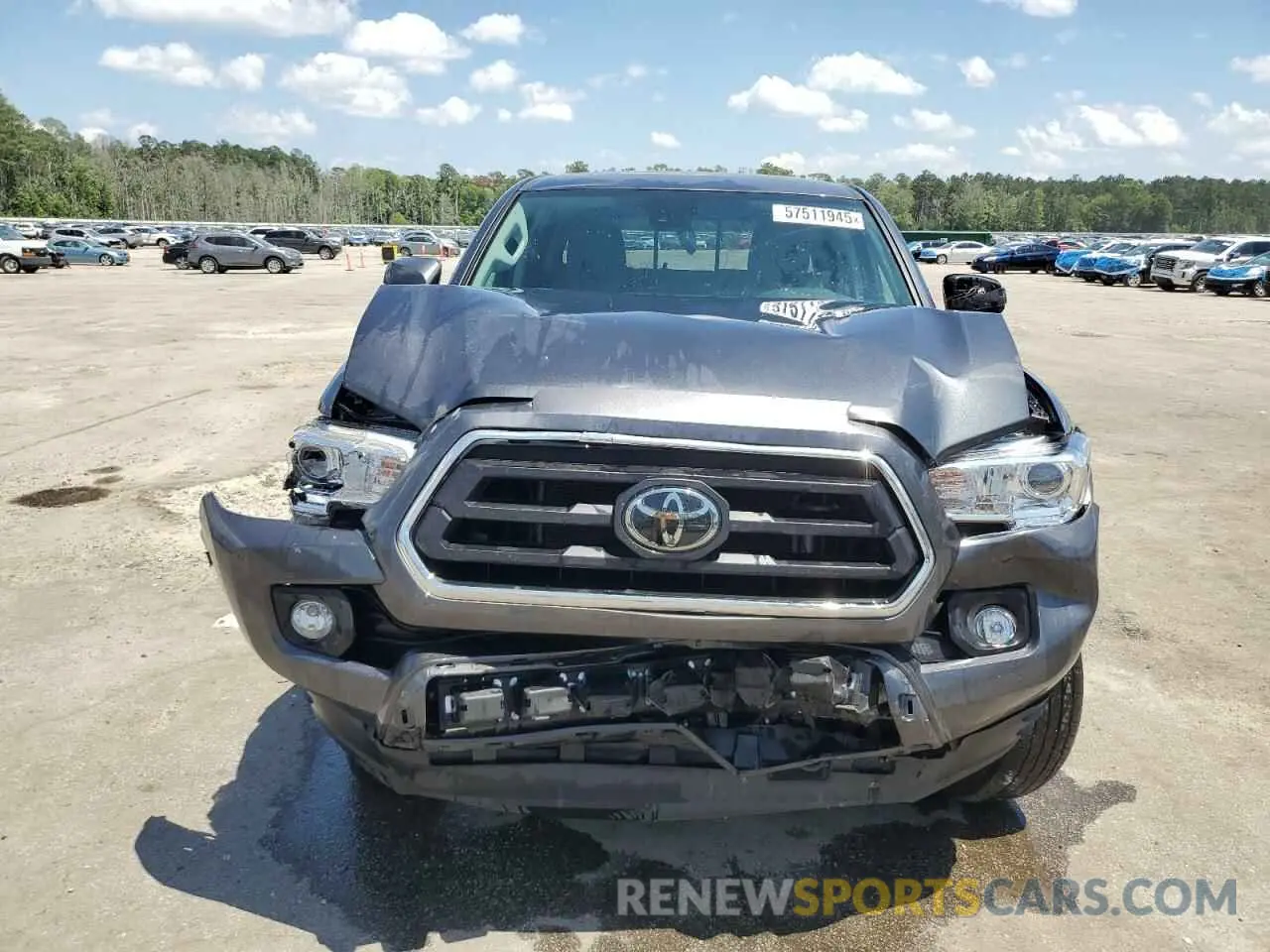 5 Photograph of a damaged car 3TMCZ5AN6PM615833 TOYOTA TACOMA 2023