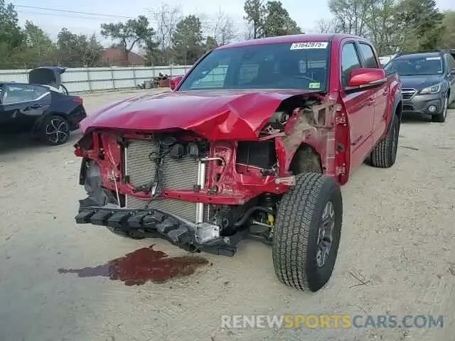 10 Photograph of a damaged car 3TMCZ5AN6PM617582 TOYOTA TACOMA 2023