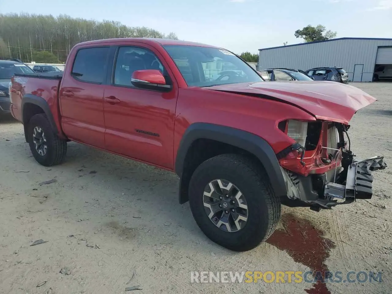 4 Photograph of a damaged car 3TMCZ5AN6PM617582 TOYOTA TACOMA 2023