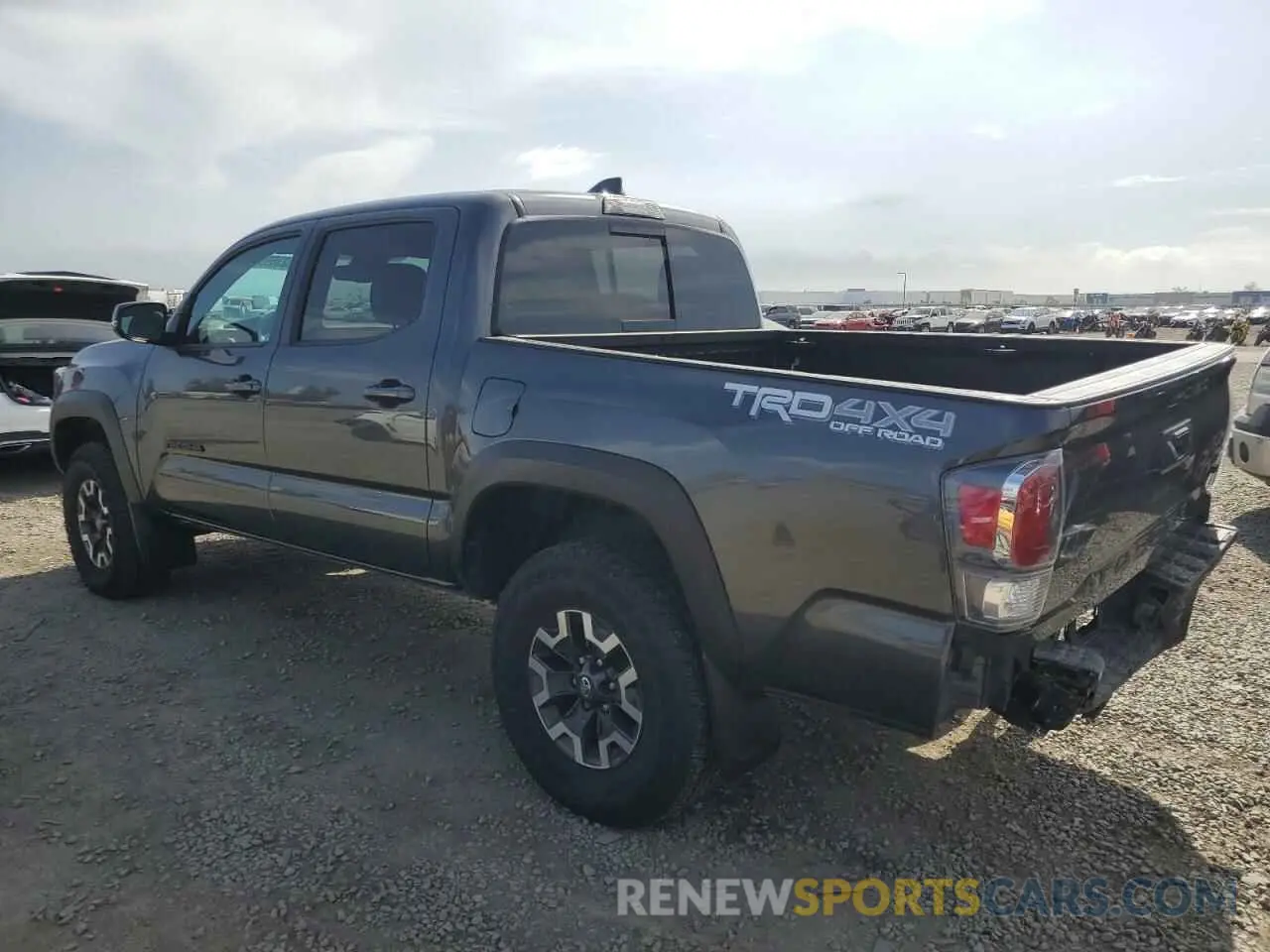 2 Photograph of a damaged car 3TMCZ5AN6PM635760 TOYOTA TACOMA 2023