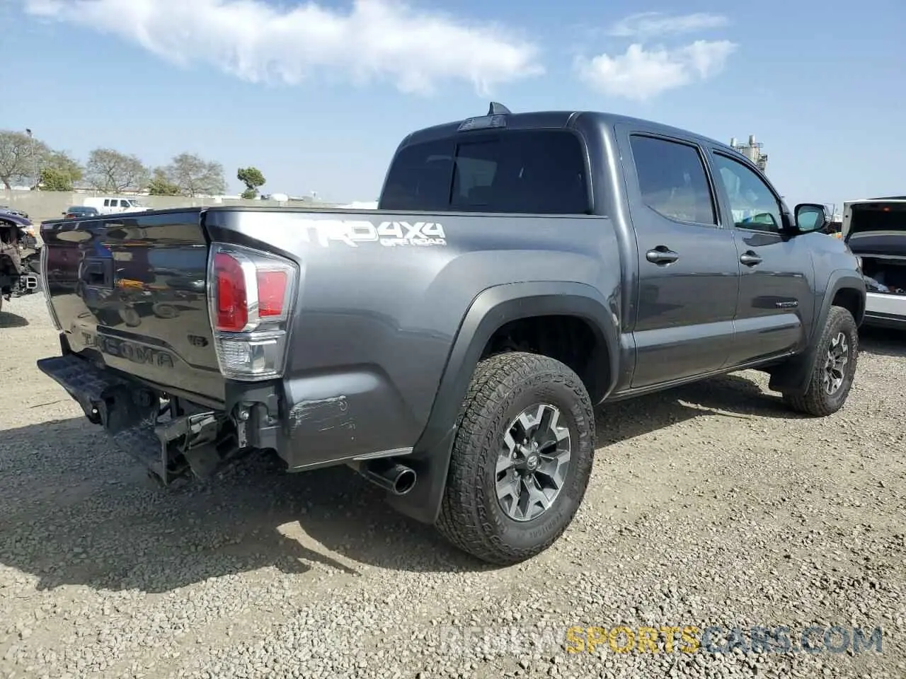 3 Photograph of a damaged car 3TMCZ5AN6PM635760 TOYOTA TACOMA 2023