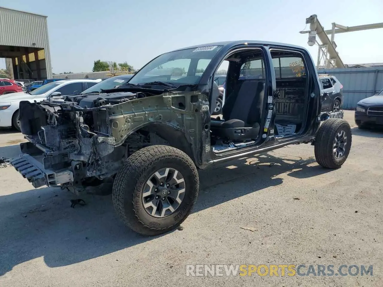 1 Photograph of a damaged car 3TMCZ5AN7PM536848 TOYOTA TACOMA 2023