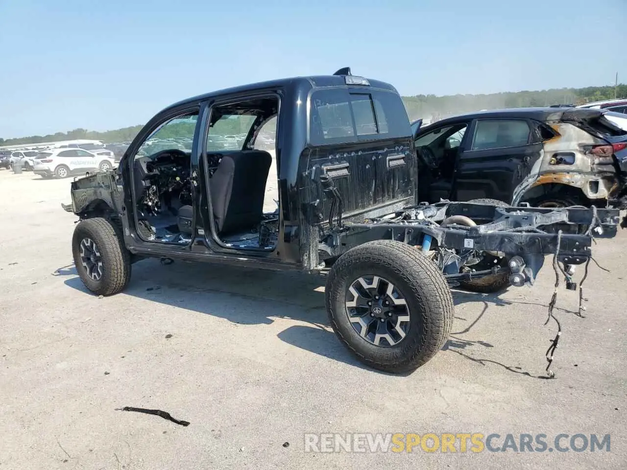 2 Photograph of a damaged car 3TMCZ5AN7PM536848 TOYOTA TACOMA 2023