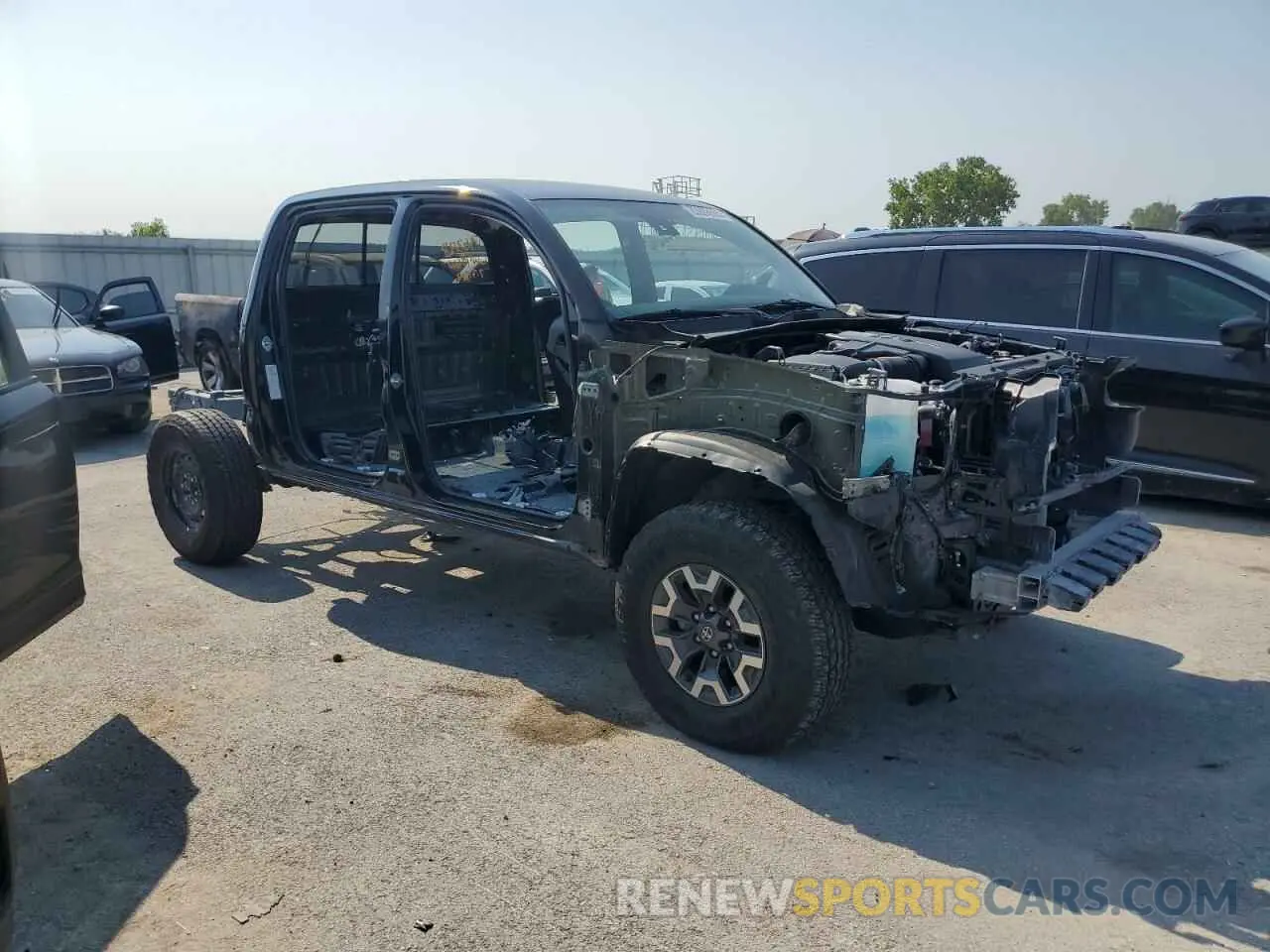 4 Photograph of a damaged car 3TMCZ5AN7PM536848 TOYOTA TACOMA 2023