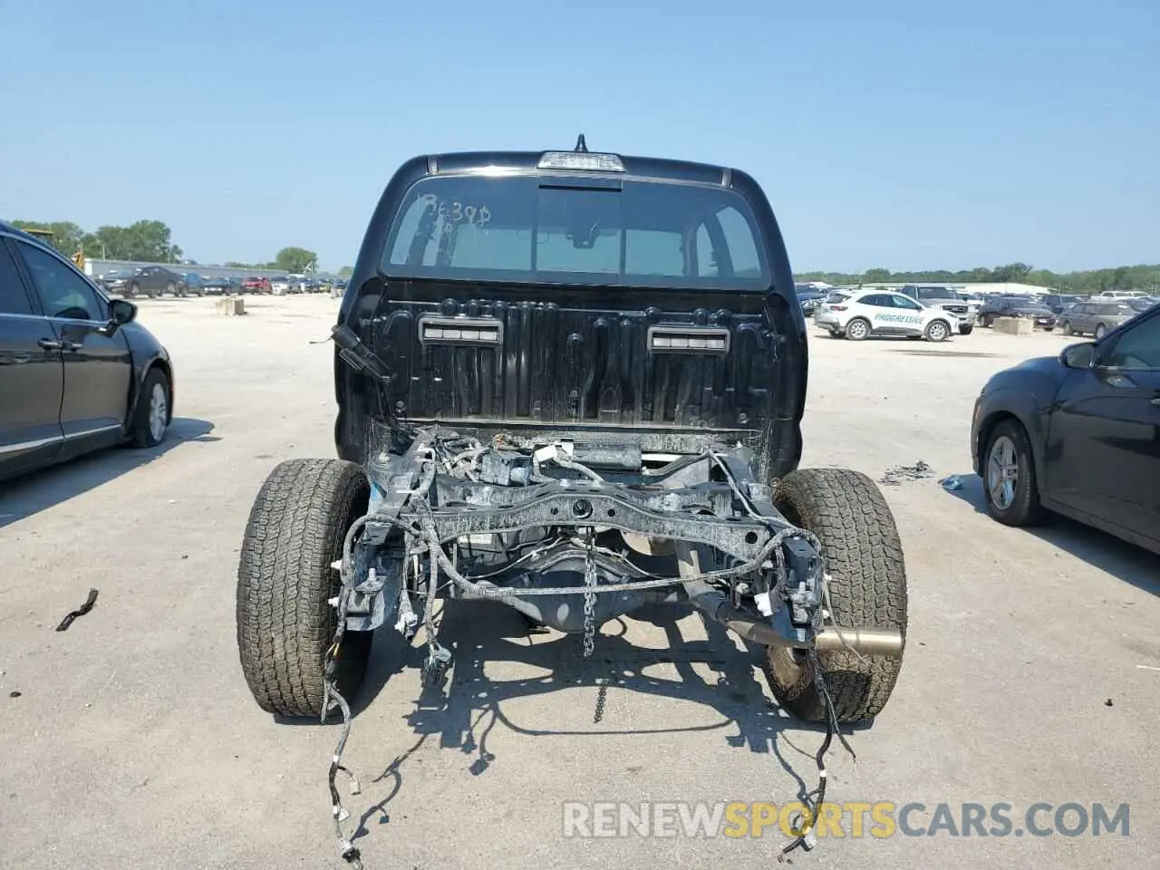 6 Photograph of a damaged car 3TMCZ5AN7PM536848 TOYOTA TACOMA 2023
