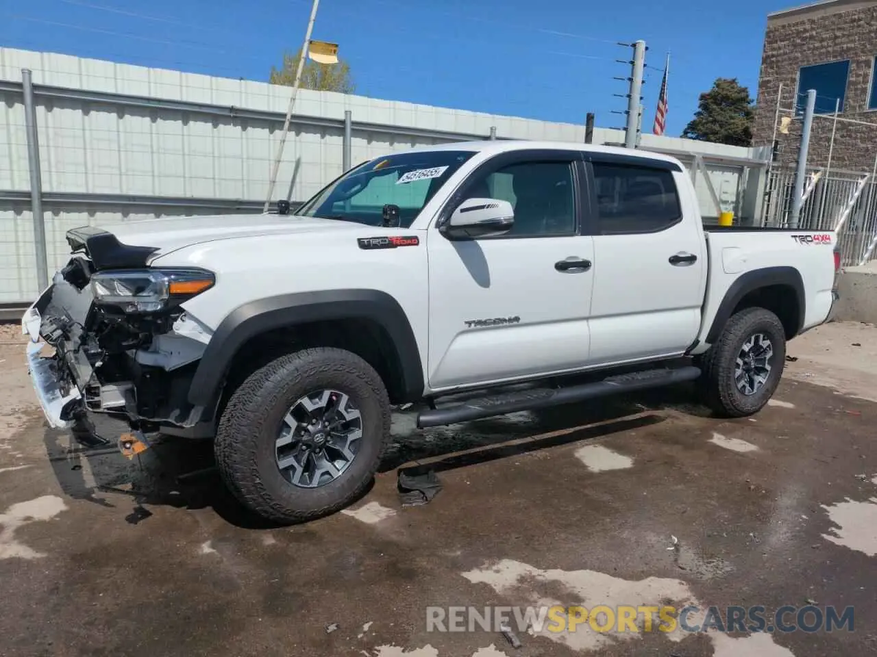 1 Photograph of a damaged car 3TMCZ5AN7PM549244 TOYOTA TACOMA 2023