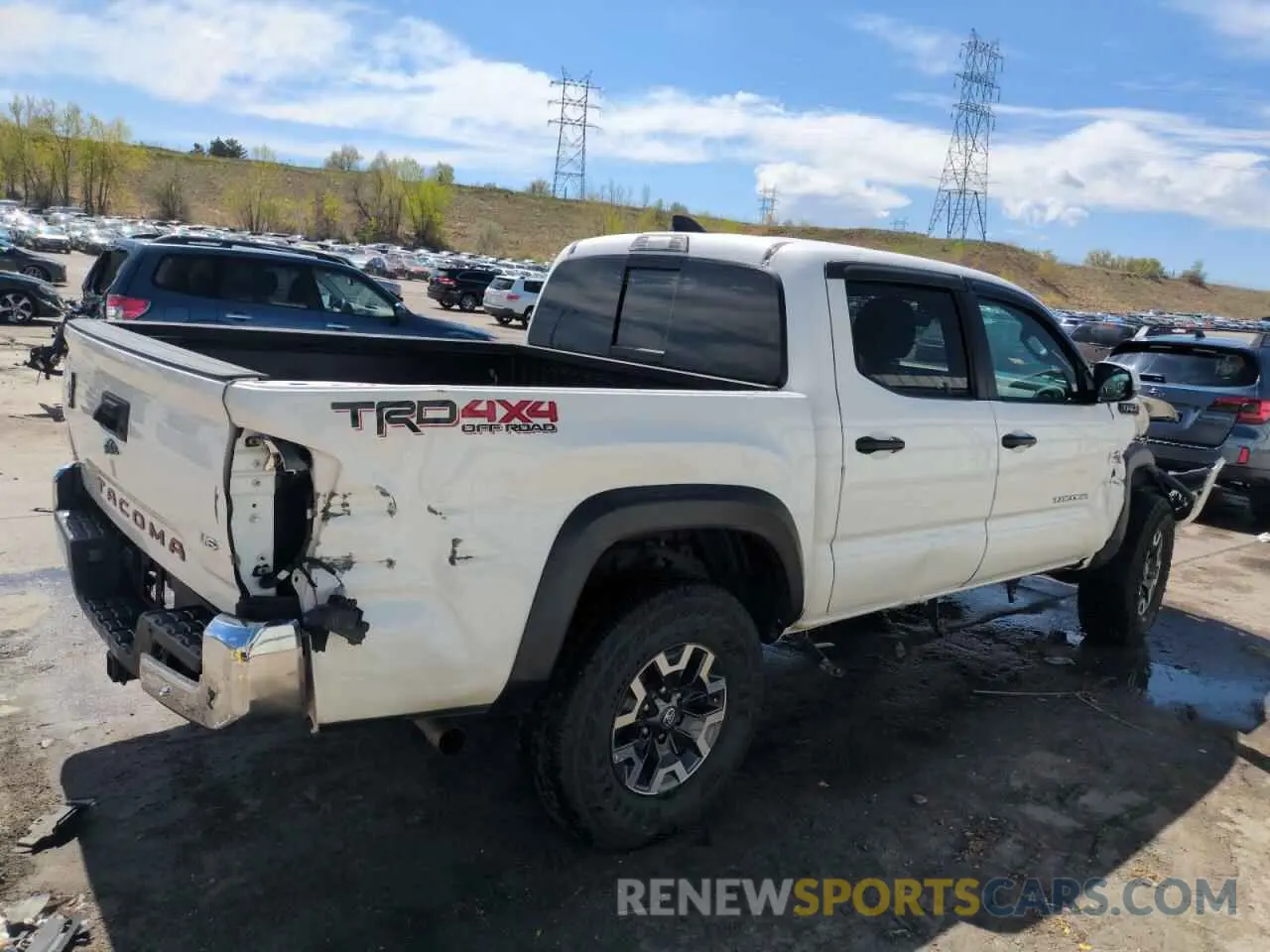 3 Photograph of a damaged car 3TMCZ5AN7PM549244 TOYOTA TACOMA 2023