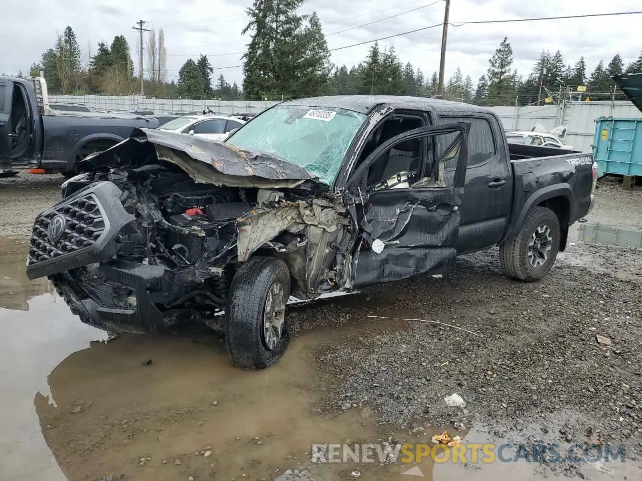 1 Photograph of a damaged car 3TMCZ5AN7PM549258 TOYOTA TACOMA 2023