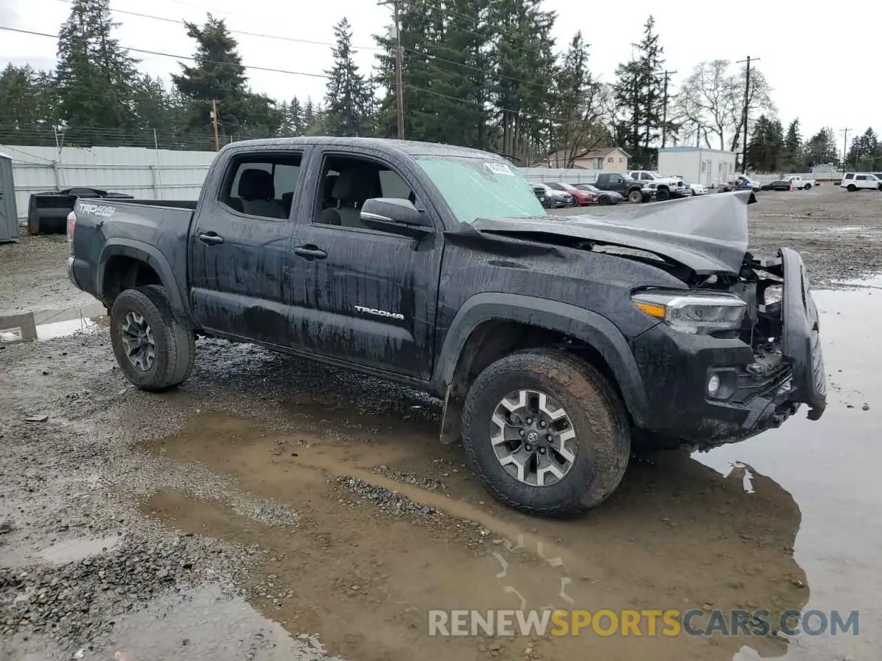 4 Photograph of a damaged car 3TMCZ5AN7PM549258 TOYOTA TACOMA 2023