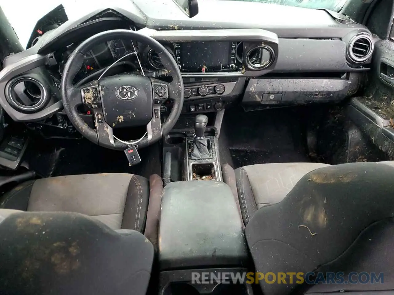 8 Photograph of a damaged car 3TMCZ5AN7PM549258 TOYOTA TACOMA 2023