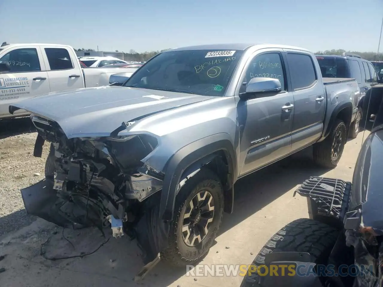 1 Photograph of a damaged car 3TMCZ5AN7PM552497 TOYOTA TACOMA 2023