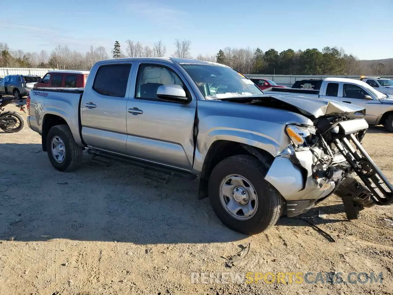 4 Photograph of a damaged car 3TMCZ5AN7PM553472 TOYOTA TACOMA 2023
