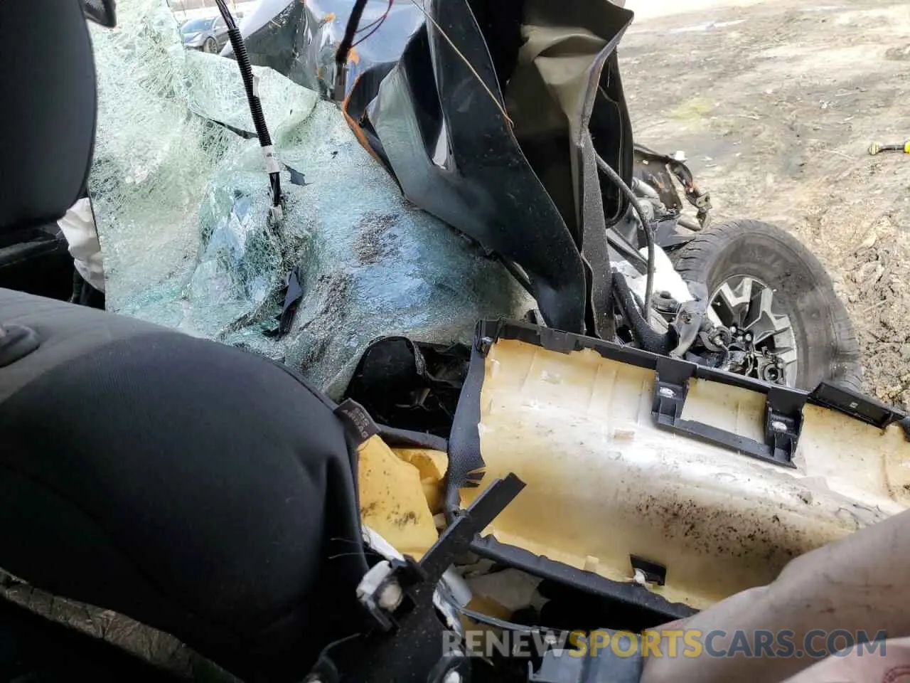 8 Photograph of a damaged car 3TMCZ5AN7PM557344 TOYOTA TACOMA 2023