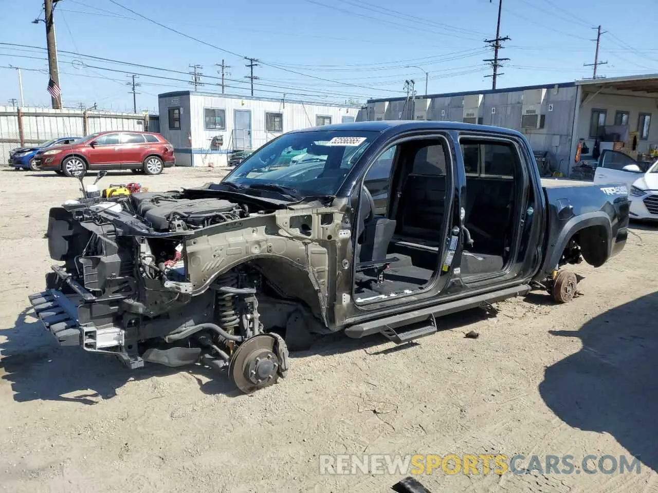 1 Photograph of a damaged car 3TMCZ5AN7PM568554 TOYOTA TACOMA 2023