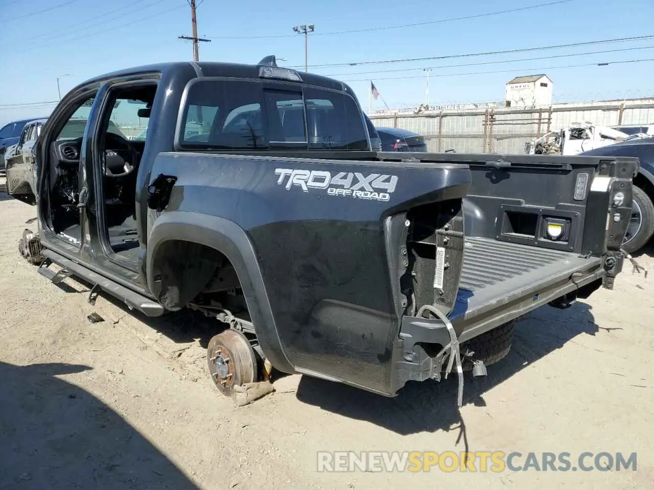 2 Photograph of a damaged car 3TMCZ5AN7PM568554 TOYOTA TACOMA 2023