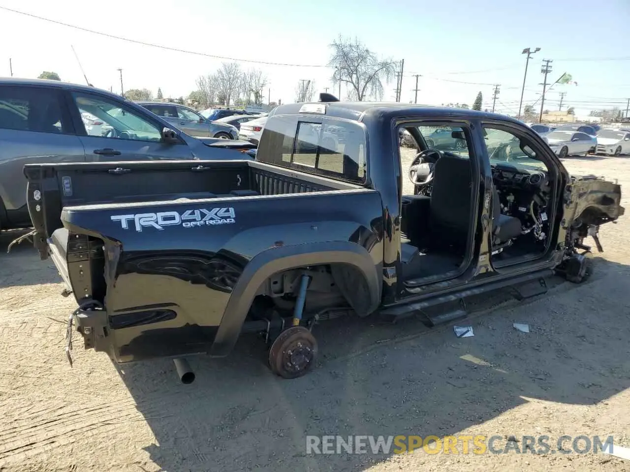 3 Photograph of a damaged car 3TMCZ5AN7PM568554 TOYOTA TACOMA 2023