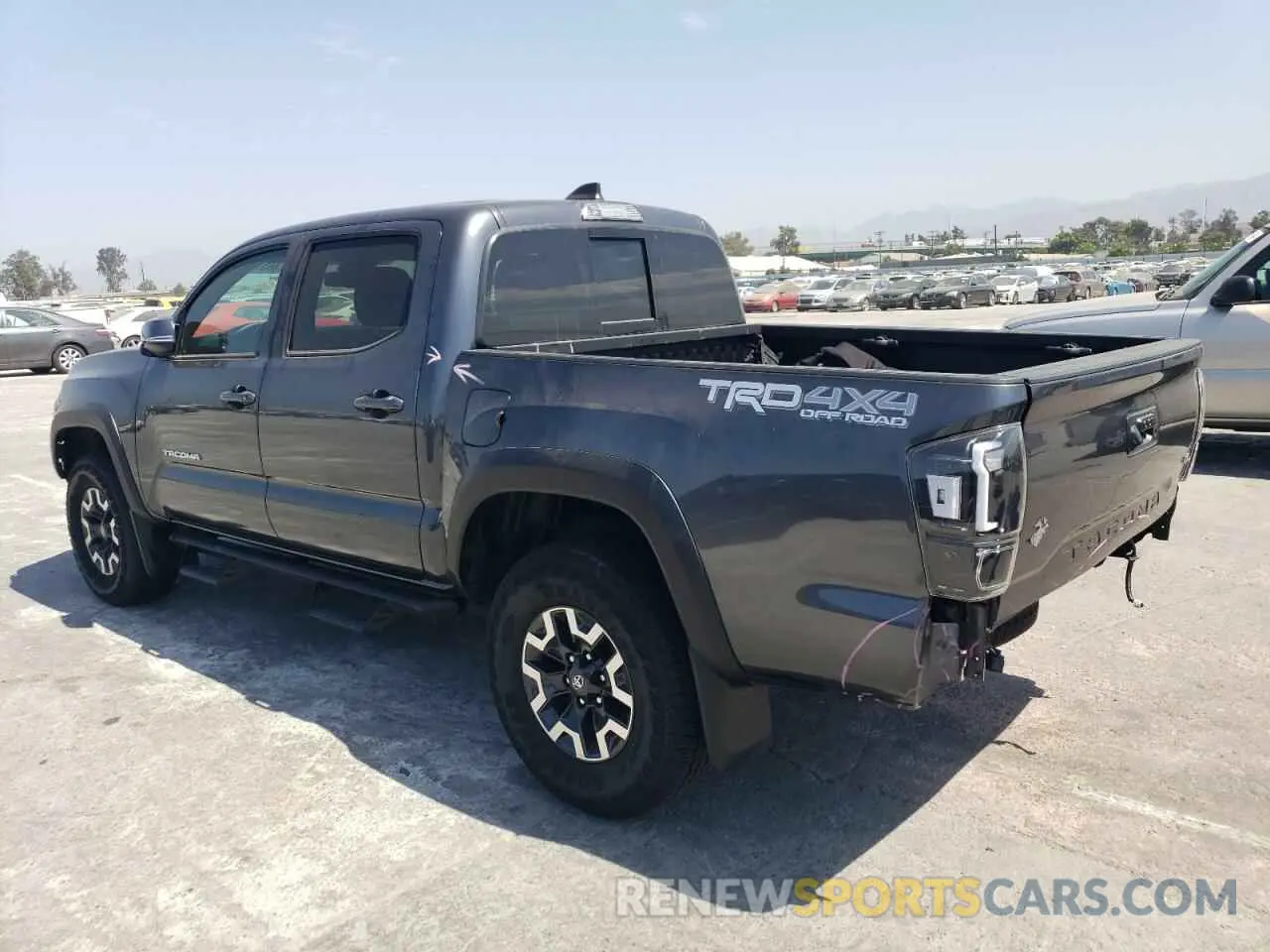 2 Photograph of a damaged car 3TMCZ5AN7PM579893 TOYOTA TACOMA 2023