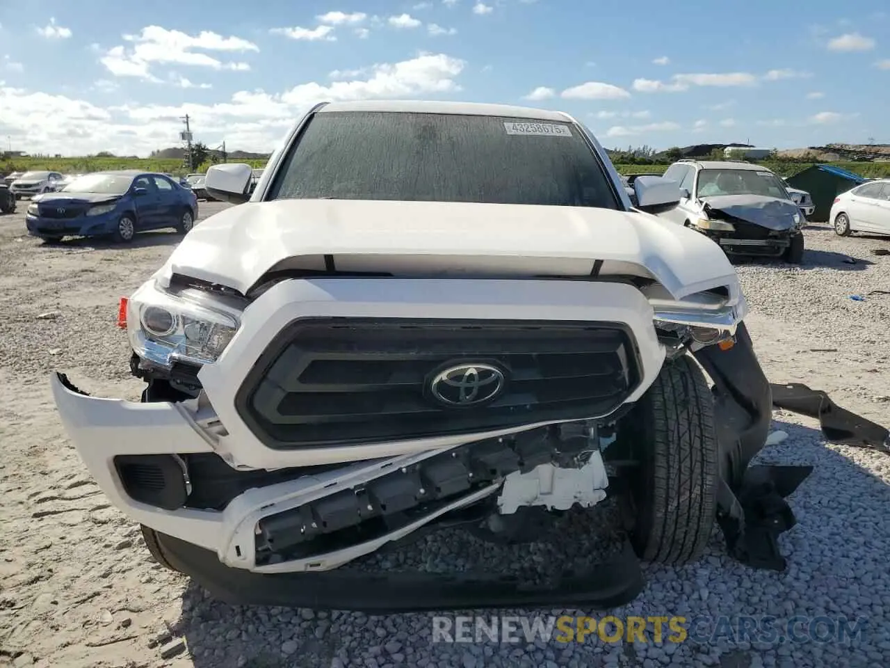 5 Photograph of a damaged car 3TMCZ5AN7PM581983 TOYOTA TACOMA 2023