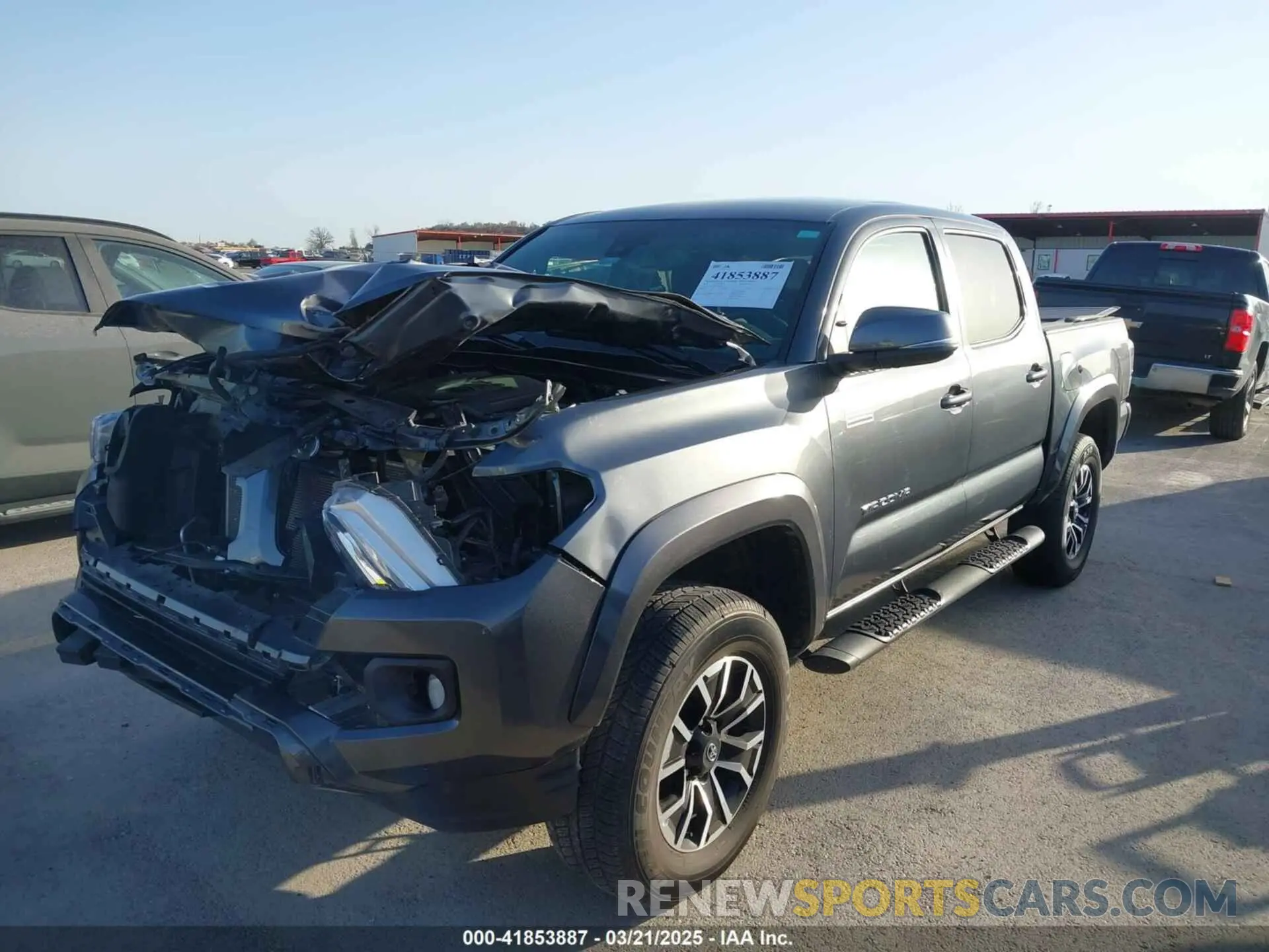 2 Photograph of a damaged car 3TMCZ5AN7PM587833 TOYOTA TACOMA 2023