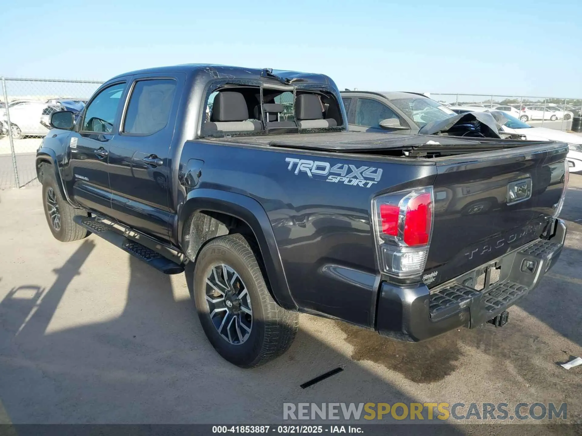 3 Photograph of a damaged car 3TMCZ5AN7PM587833 TOYOTA TACOMA 2023