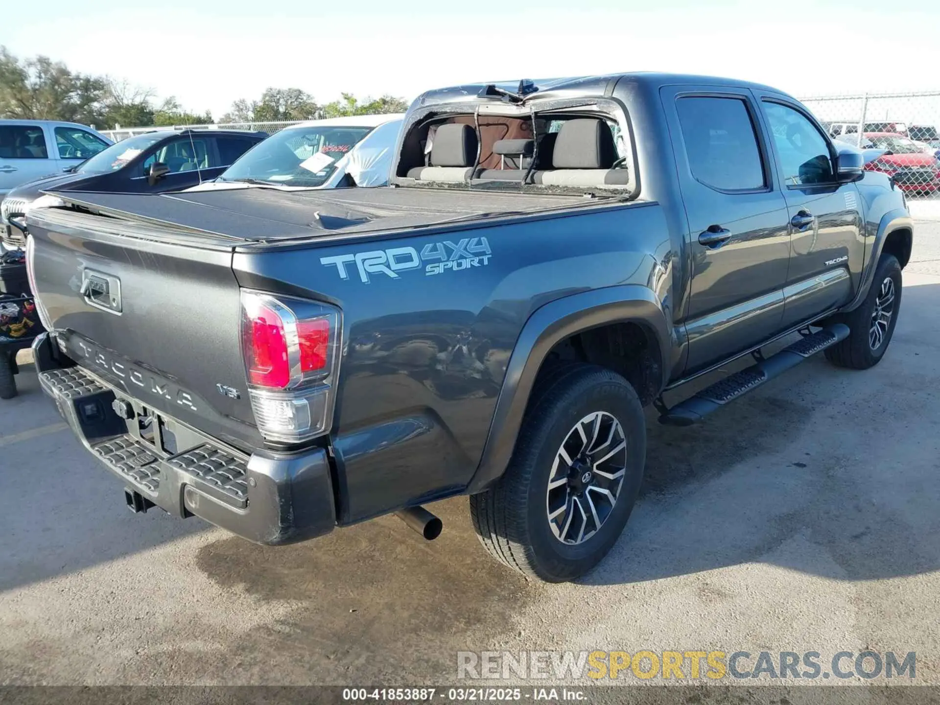4 Photograph of a damaged car 3TMCZ5AN7PM587833 TOYOTA TACOMA 2023