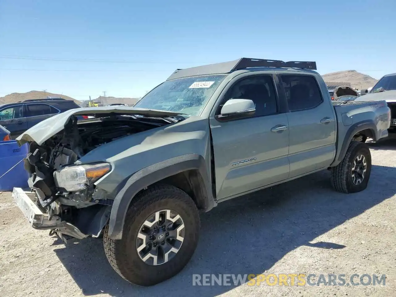 1 Photograph of a damaged car 3TMCZ5AN7PM615341 TOYOTA TACOMA 2023