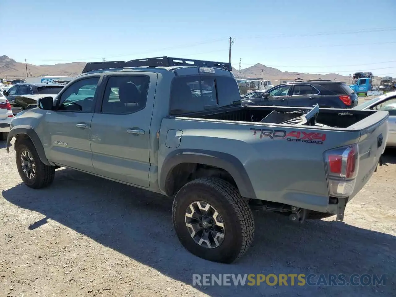 2 Photograph of a damaged car 3TMCZ5AN7PM615341 TOYOTA TACOMA 2023