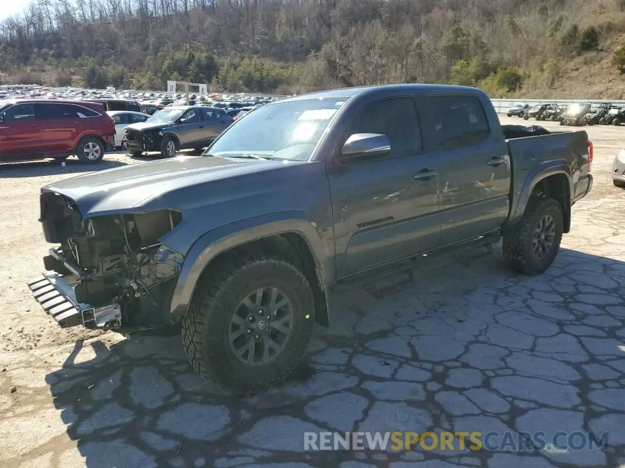 1 Photograph of a damaged car 3TMCZ5AN7PM628719 TOYOTA TACOMA 2023