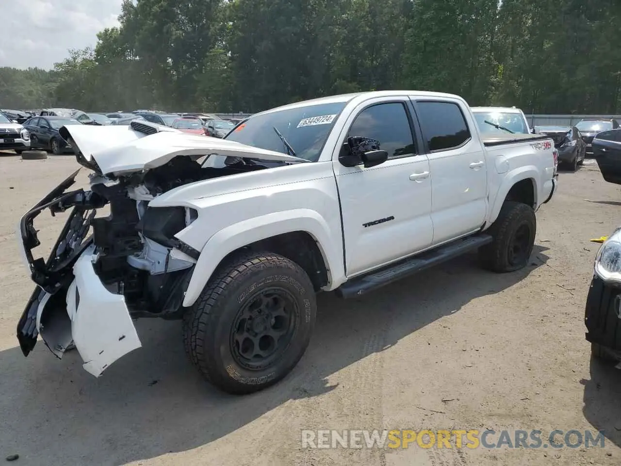 1 Photograph of a damaged car 3TMCZ5AN7PM643818 TOYOTA TACOMA 2023
