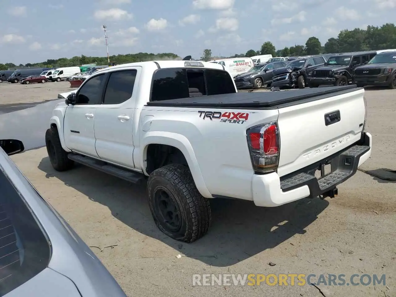 2 Photograph of a damaged car 3TMCZ5AN7PM643818 TOYOTA TACOMA 2023