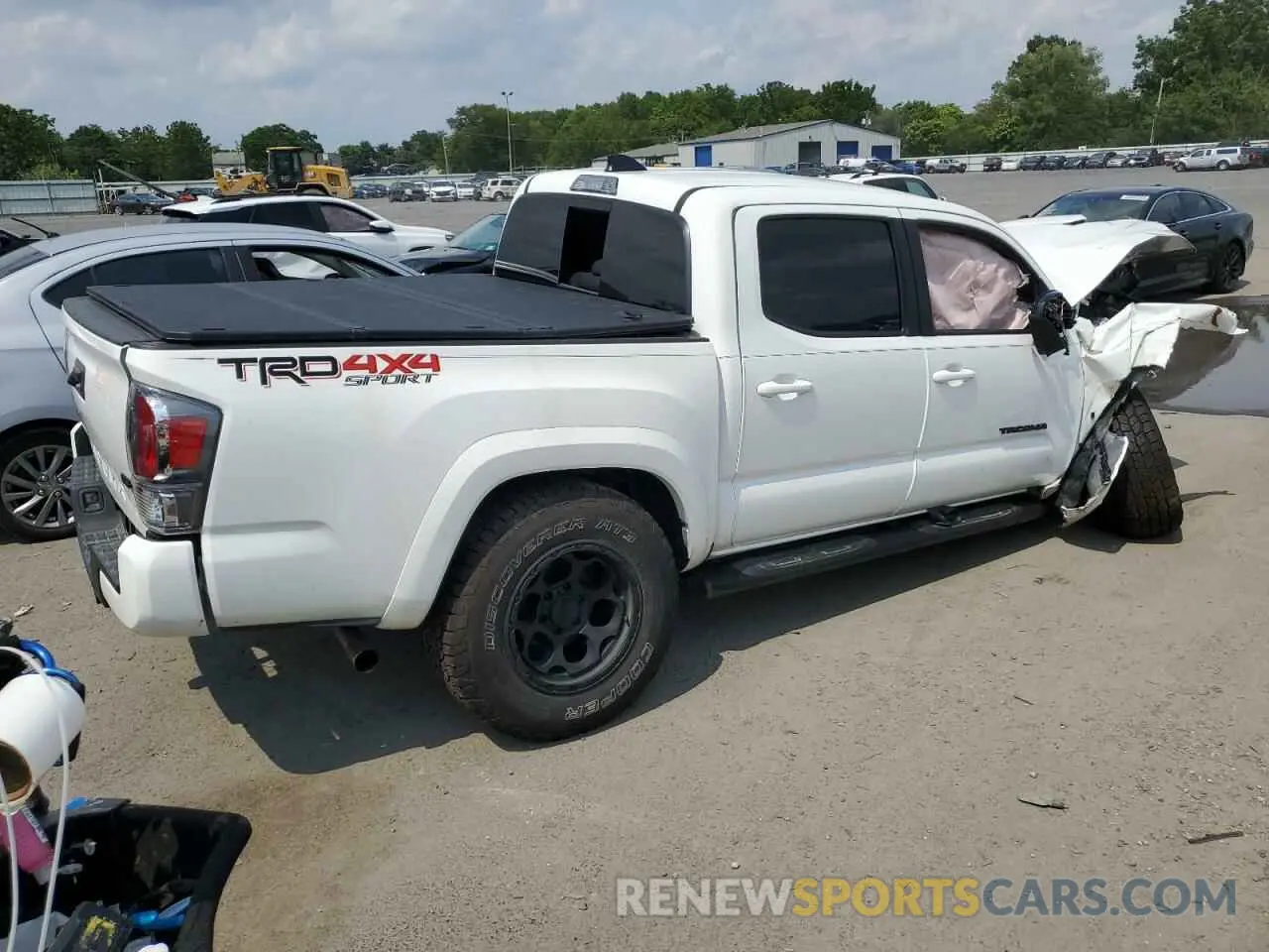 3 Photograph of a damaged car 3TMCZ5AN7PM643818 TOYOTA TACOMA 2023