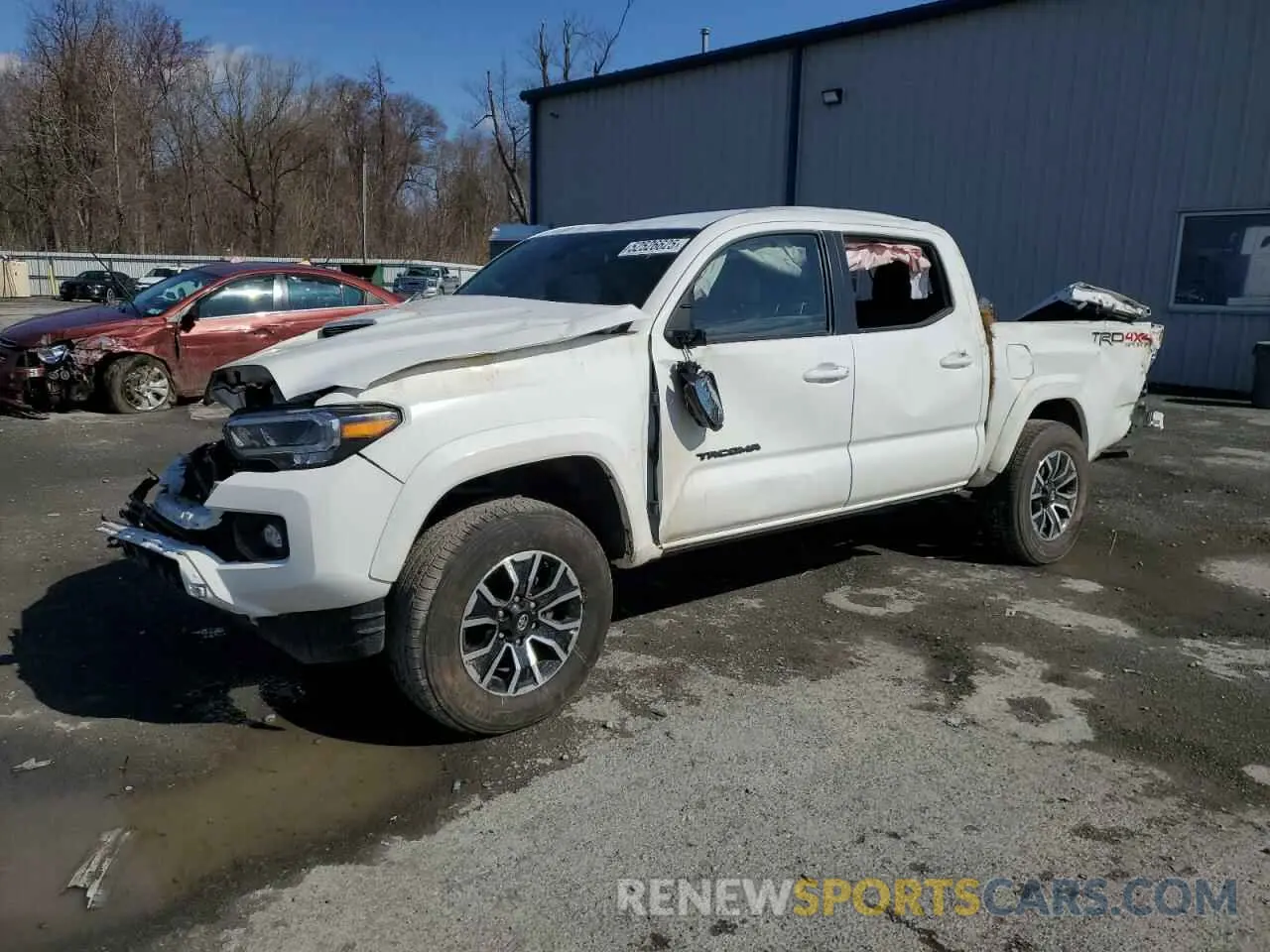 1 Photograph of a damaged car 3TMCZ5AN7PM649683 TOYOTA TACOMA 2023