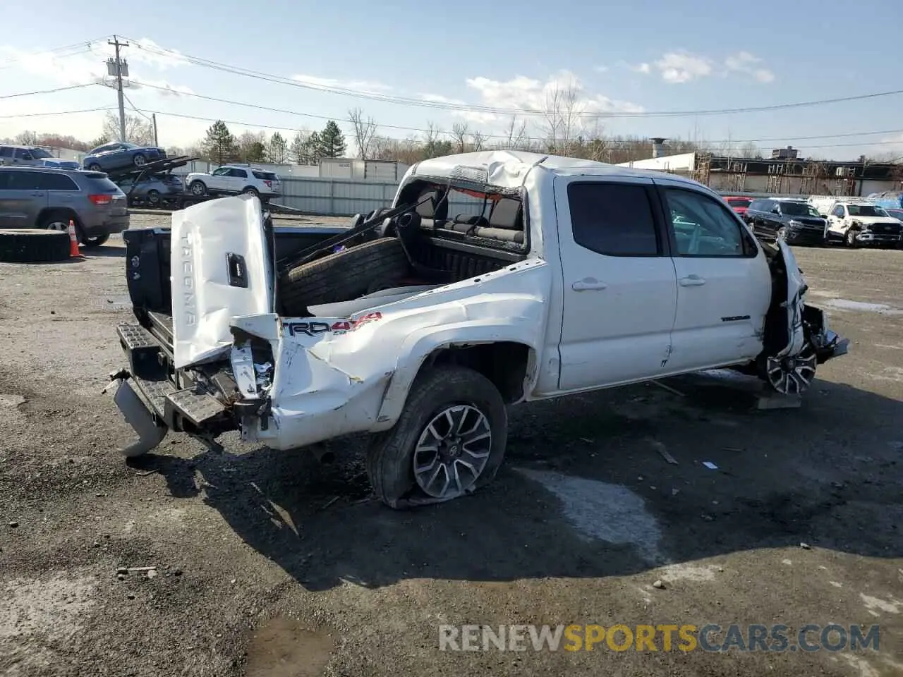3 Photograph of a damaged car 3TMCZ5AN7PM649683 TOYOTA TACOMA 2023