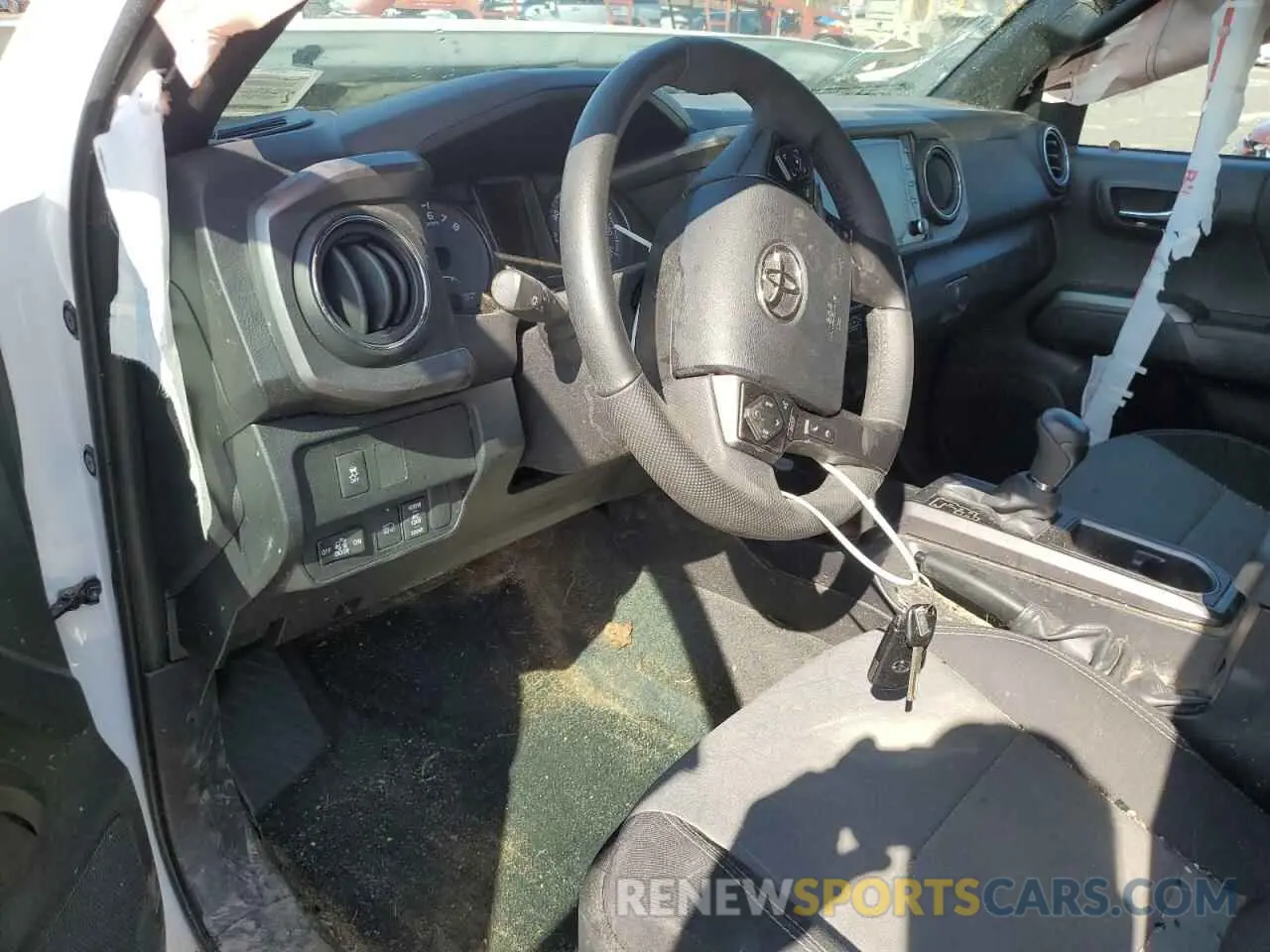 8 Photograph of a damaged car 3TMCZ5AN7PM649683 TOYOTA TACOMA 2023