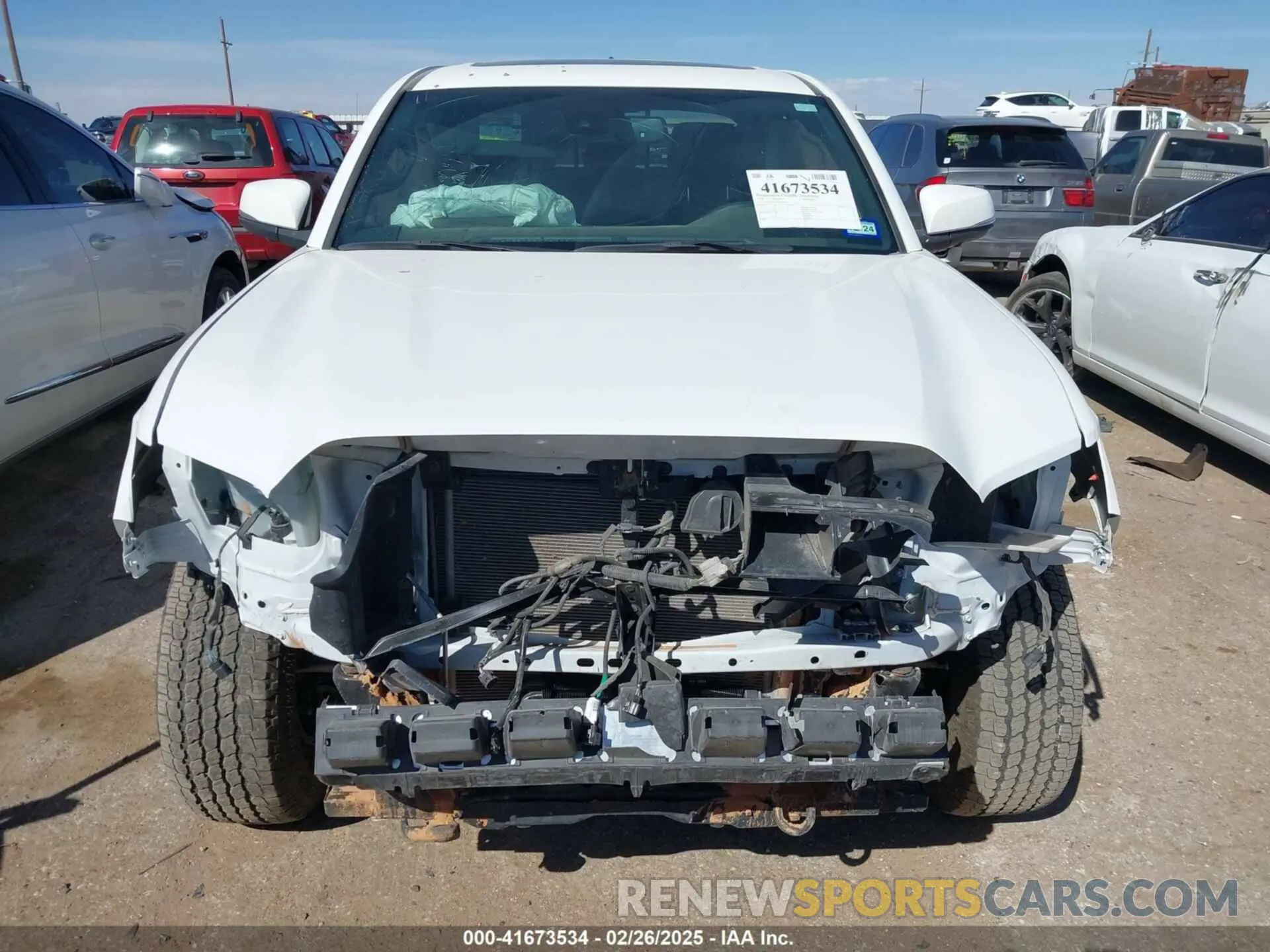 13 Photograph of a damaged car 3TMCZ5AN7PM653250 TOYOTA TACOMA 2023