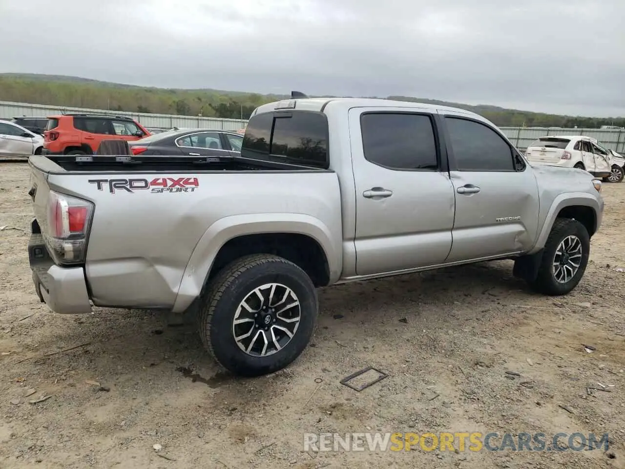 3 Photograph of a damaged car 3TMCZ5AN8PM535918 TOYOTA TACOMA 2023
