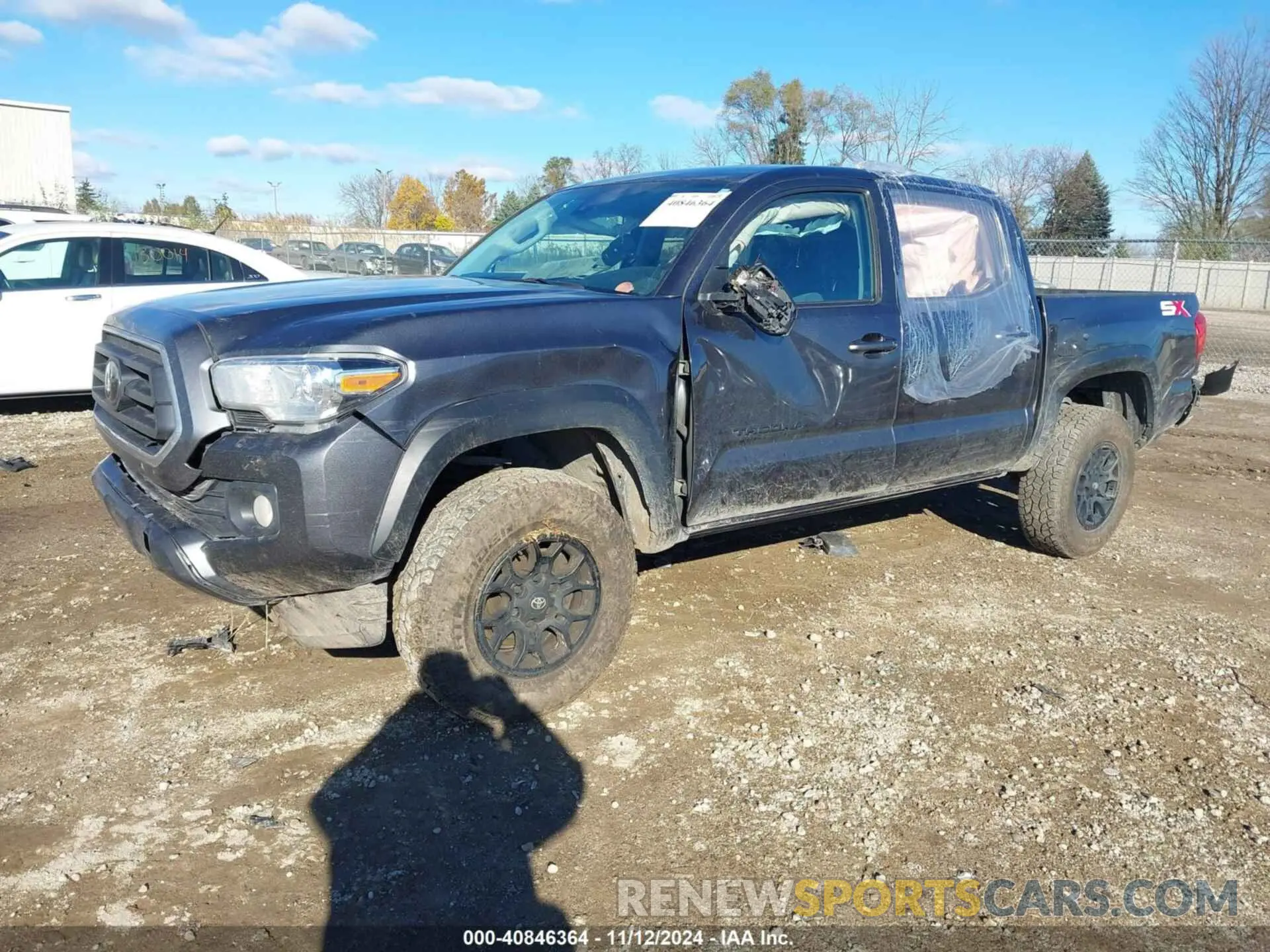 2 Photograph of a damaged car 3TMCZ5AN8PM556011 TOYOTA TACOMA 2023
